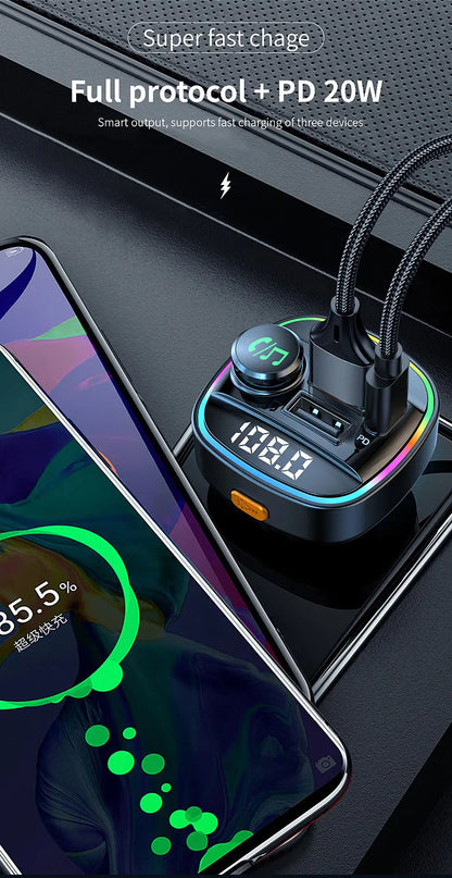 Bluetooth Car FM Transmitter