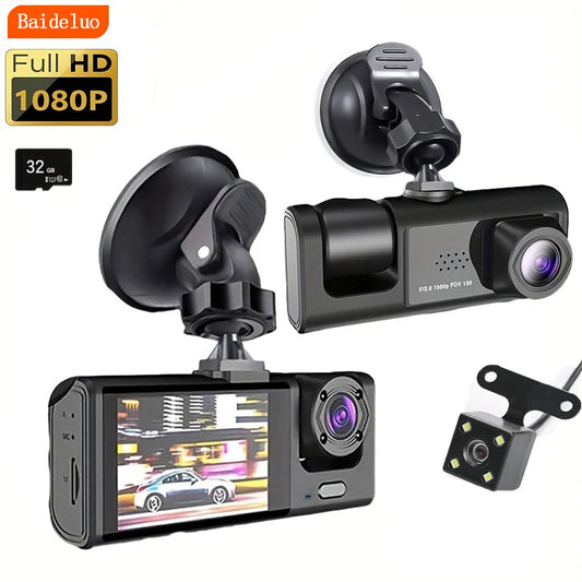 3-Camera 1080P Dash Cam