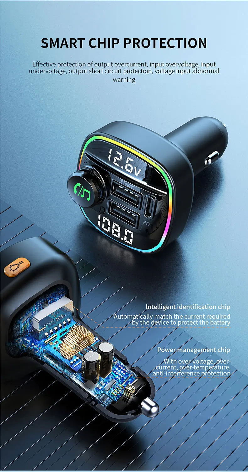 Bluetooth Car FM Transmitter