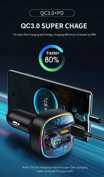 Bluetooth Car FM Transmitter