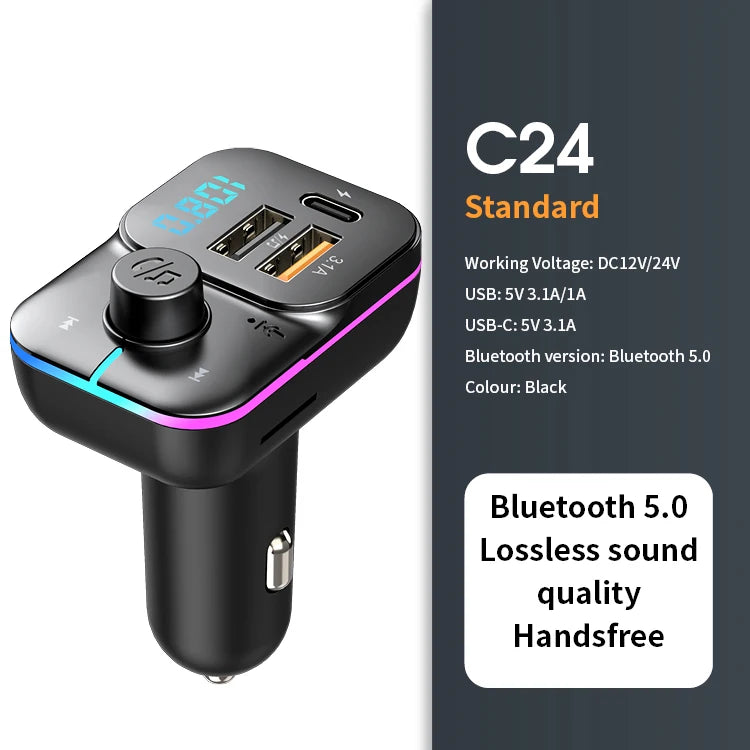 Bluetooth Car FM Transmitter